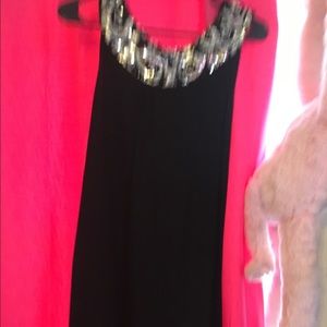 Sequin black dress
